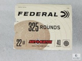325 Rounds Federal Automatch .22lr