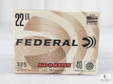 325 Rounds Federal Automatch 22lr Ammo