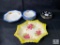 Lot of Assorted China Dishes Made in England and Large Serving Bowl