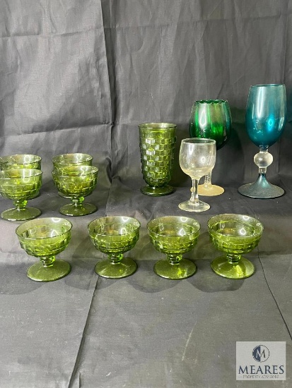 9 Piece Matching Stemware Set With 3 Assorted Pieces of Stemware