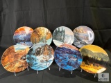 Bradford Exchange Faces of Nature Plates Lot of 8