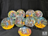Wizard of Oz Lot of 9 Collector Plates Multiple Makers