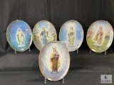 Bradford Exchange Vision of Our Lady Lot of 6 Plates