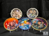 Hamilton Collection Star Trek Collector Plates Lot of 5