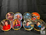 Hamilton Collection Star Trek Collector Plates Lot of 8