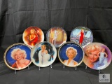 Bradford Exchange Marilyn Monroe Collection of 7 Plates