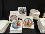 Bradford Exchange Religious, American Indian and Eagle Collector Plates Lot of 13