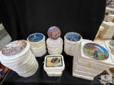Assorted Lot of Bradford Exchange/Hamilton Collection Collector Plates Approx. 35