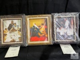 Lot of 3 Norman Rockwell Prints