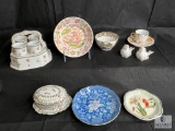 Assorted Lot of Decorative Teaware Multiple Makers