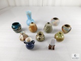 Lot of 11 Assorted Vases