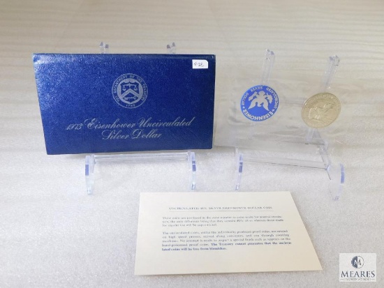 1973-BU Silver Ike in Blue Mint Package