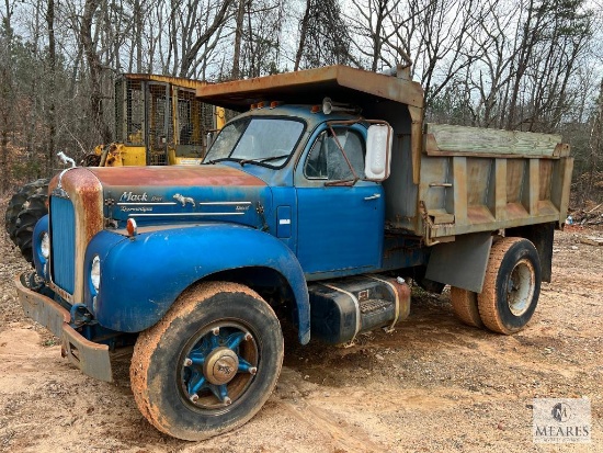 1955 Mack B61 Thermodyne Diesel Dump Truck - NO TITLE