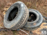 Group of Two Continental Construction Tires