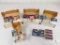 Lot of Four Boxes and Four Unopened Packs of Star Trek Collector Cards