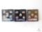 Three NFL Collectible Pin Sets