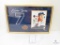 Mickey Mantle Triple Crown, 1956 Framed Autograph Tribute