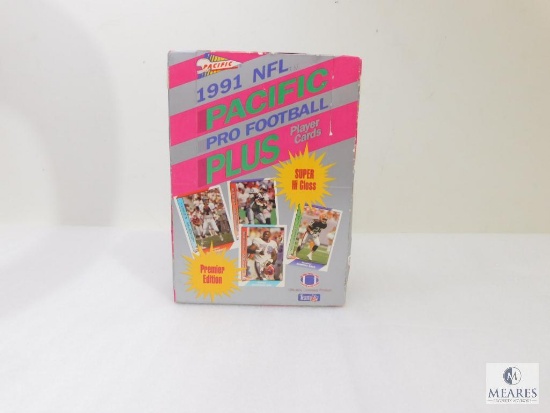 Unopened Pacific 1991 NFL Pro Football Cards, Plus Player Cards