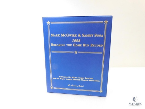 1998 Mark McGwire & Sammy Sosa Breaking the Home Run Record Card Set