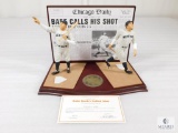 Babe Ruth's Called Shot Figurine, Serial #A2731 by Danbury Mint