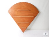 Wooden Wall Mount Baseball Card Holder