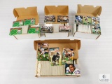 Lot of Four Boxes NFL Football Sports Cards