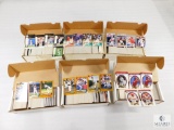 Lot of Six Boxes MLB Baseball Cards