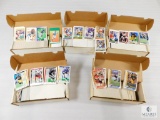 Lot of Five Boxes NFL Football Cards