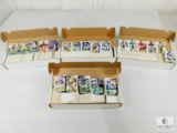 Lot of Four Boxes NFL Football Sports Cards
