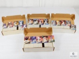 Four Boxes MLB Baseball Sports Cards