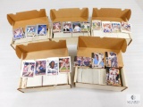 Five Boxes MLB Baseball Sports Cards