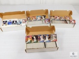 Four Boxes MLB Baseball Sports Cards