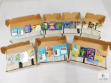 Lot of Seven Boxes Assorted Comic Collector Cards