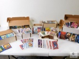 Lot of Eight Boxes of Assorted Boxes of Comic Collector Cards