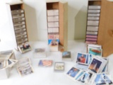 Lot of Eight Boxes Military Related collector Cards