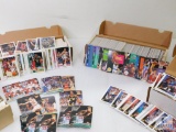 Lot of Four Large Boxes NBA Basketball Sports Cards