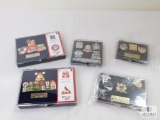 Five Major League Baseball Pin Sets