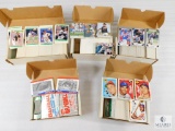 Five Boxes of Baseball Cards Various Makes
