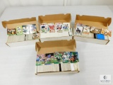 Four Boxes of Football Cards
