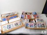 Four Boxes of Football Cards