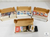 Four Boxes of Football Cards
