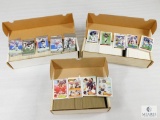Three Boxes of Football Cards