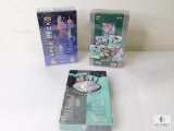 Three Boxes of Football Cards Two Upper Deck One Fleer