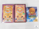 Three Boxes of Basketball Cards Two Upper Deck One Topps