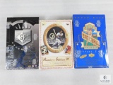 Three Boxes of Baseball Cards Two Upper Deck One Ted Williams Card Company