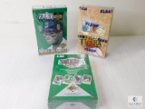 Three Boxes of Baseball Cards Two Upper Deck One Fleer
