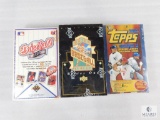 Three Boxes of Baseball Cards Two Upper Deck One Topps