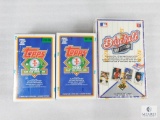 Three Boxes of Baseball Cards One Upper Deck Two Topps