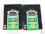 Two Boxes of Topp Football Cards