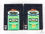 Two Boxes of Topp Football Cards